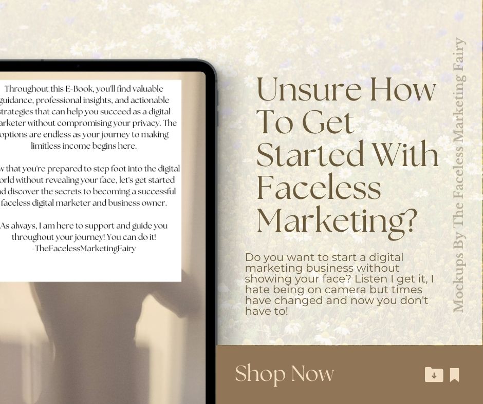 The Faceless Marketing Blueprint